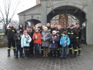 Strażacy pod Kościłem św. Urbana w Brzeszczach